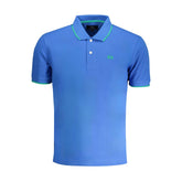 La Martina Blue Cotton Polo Shirt -   -  La Martina.